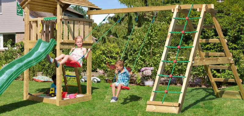 Jungle lekesett med klatremodul