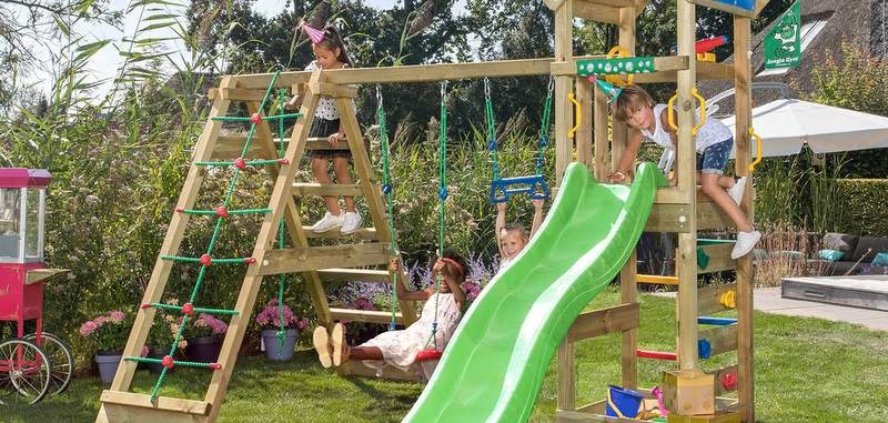 Jungle lekesett for liten hage