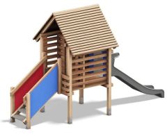 Lekehus med sklie SCHOBER