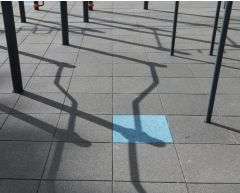 Fallmatte SBR gummiheller 0,99 m