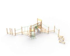 Klatrestativ Double Deck 4