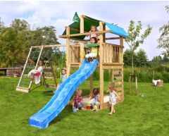 Lekestativ Jungle Fort med Klatremodul