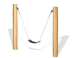 Robinia Huskestativ med beltesete