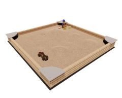 sandkasse 2 x 2 m