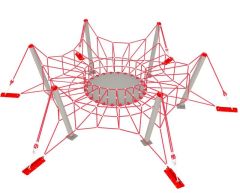 Trampoline Klatrenett STAR10