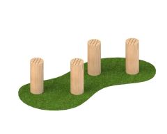 Balansestokk sett 6"