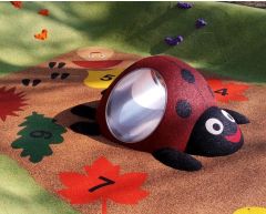 EPDM gummidyr 3D Marihønne med tunell 