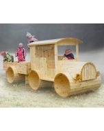 Veteranbil med tilhenger