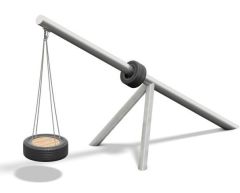 Huskestativ Giraffe med bildekksete