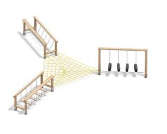 Safari hinderløype 4 deler sett