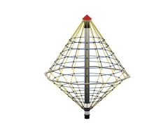 roterende 4,2 m klatrepyramide