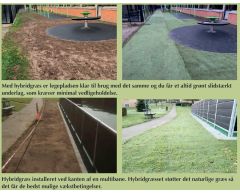 Kunstgress Hybrid 30