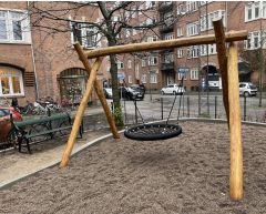 Robinia Huskestativ med fugleredehuske