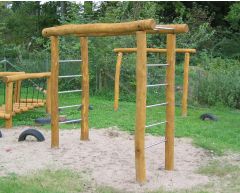 Robinia stativ med armgang