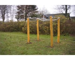 Robinia Armgang i stål