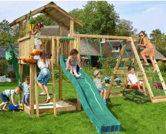 Lekestativ med klatremodul