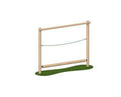 Roterende 3,4 m Balansebom med tau