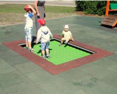 Stor trampoline Flagemus (2,5x2,0)