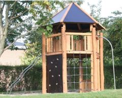 Robinia Klatrestativ 6 m/gulv og tak