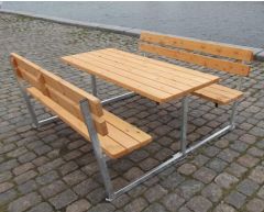 Benkebord sittegruppa med rygg