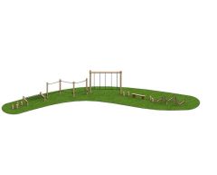 Hinderløype Timber Trails Sett 5