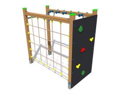 Aktivitetsapparat Dobbel Klatrevegg