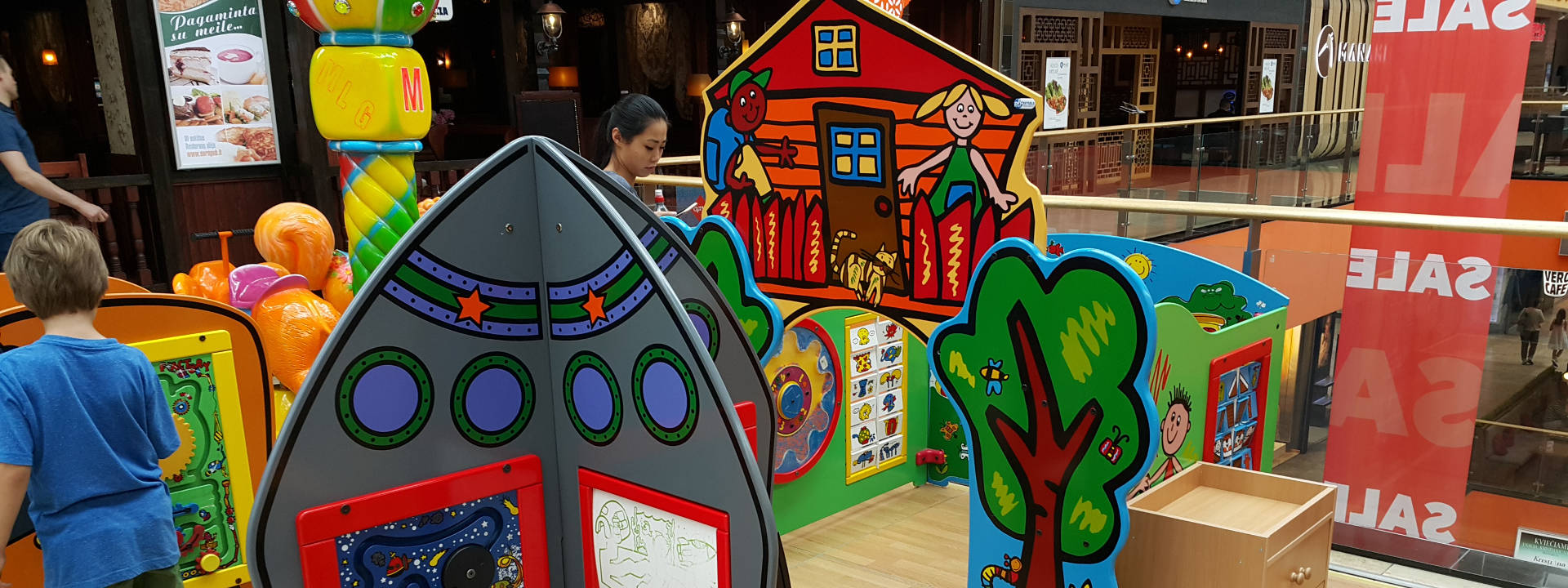 Innendørs lekeplass